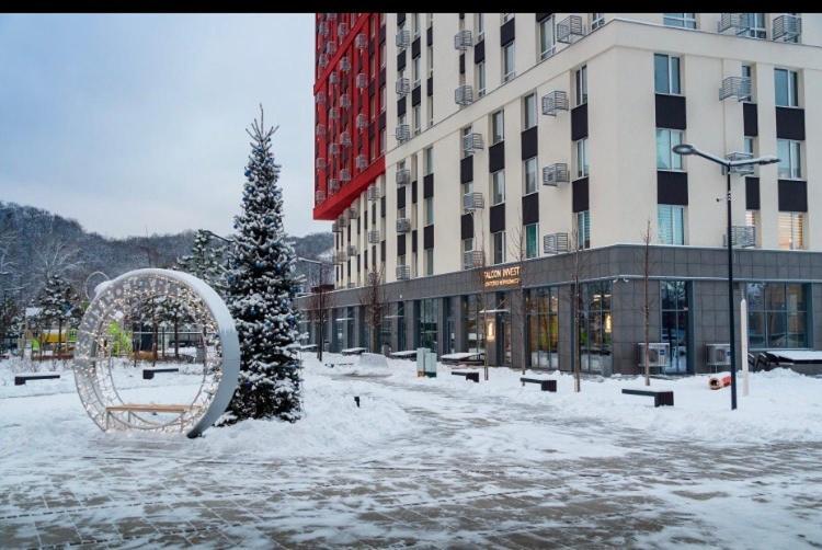 Жк Светлопарк Apartamento Kiev Exterior foto